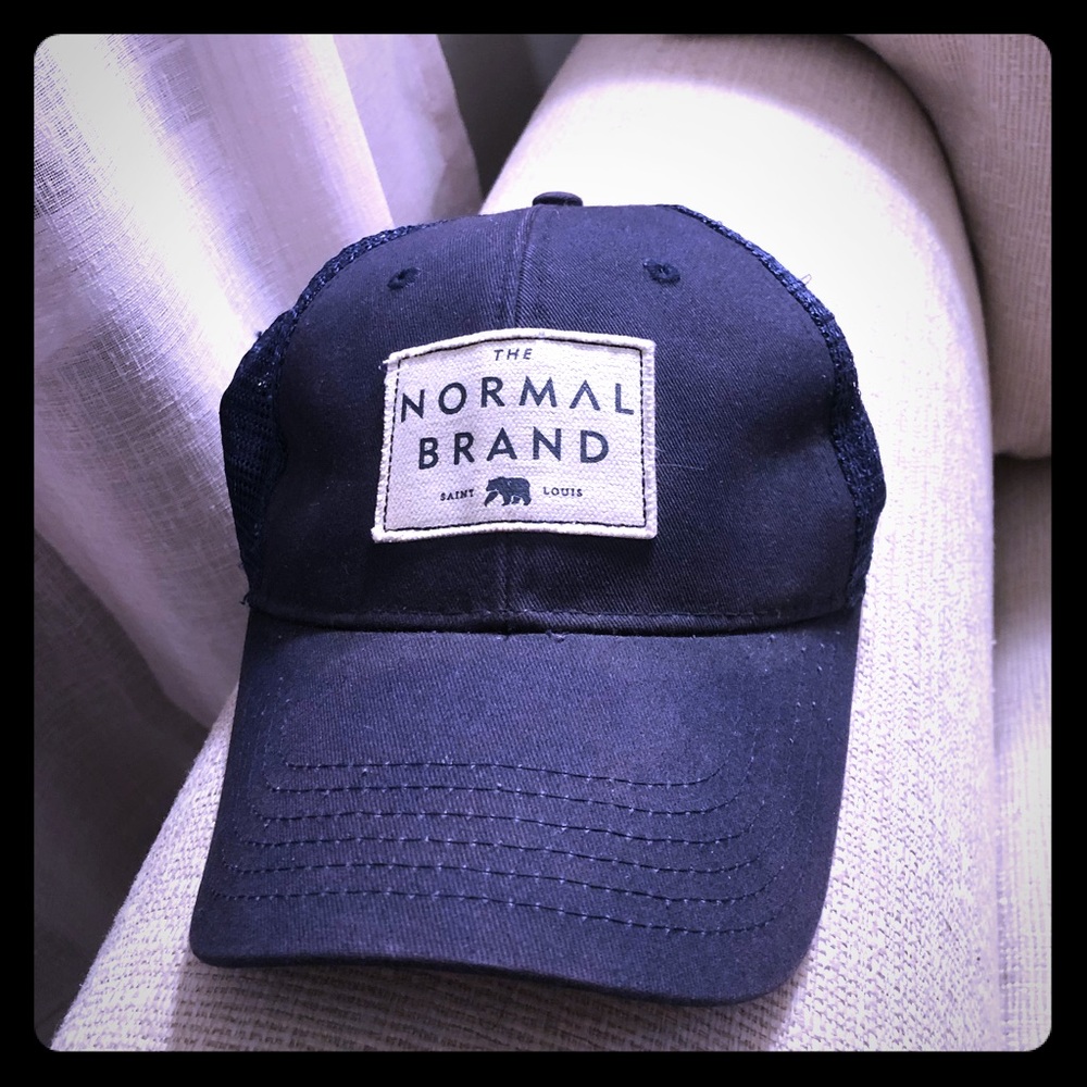 Normal Brand adjustable navy hat